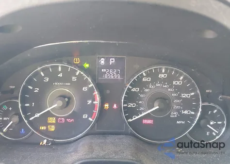 2012 Subaru Outback 2.5I z USA, uszkodzony, nr VIN 4S4BRBAC9C3250242